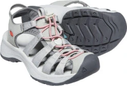 'Keen Outdoor' Women's Astoria West Sandal - Grey / Coral -The Outdoor Clothing Shop 1023589 PPS large 1024x1024@2x