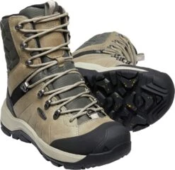 'Keen Outdoor' Women's Revel IV High Polar WP Boot - Vetiver / Peachy Keen -The Outdoor Clothing Shop 1025455 PPS large 1024x1024@2x
