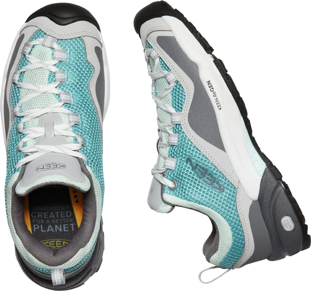 'Keen Outdoor' Women's Wasatch Crest Vent Hiker Sneaker - Porcelain / Blue Glass 'Keen Outdoor' Women's Wasatch Crest Vent Hiker Sneaker - Porcelain / Blue Glass -The Outdoor Clothing Shop 1026176 PLD