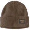 'Carhartt' Men's Knit Rugged Patch Beanie - Coffee -The Outdoor Clothing Shop 105448 205 MF22 e 1024x1024@2x