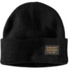 'Carhartt' Men's Knit Rugged Patch Beanie - Black -The Outdoor Clothing Shop 105448 N04 MF22 e 1024x1024@2x