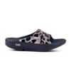 'OOFOS' Women's OOahh Slide Limited Edition - Black / Cheetah -The Outdoor Clothing Shop 1103BLKCHEET shot1 1024x1024@2x