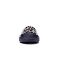 'OOFOS' Women's OOahh Slide Limited Edition - Black / Cheetah -The Outdoor Clothing Shop 1103BLKCHEET shot3 1024x1024@2x