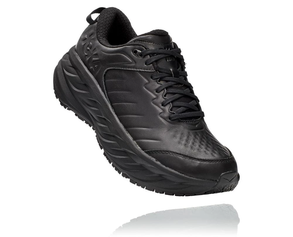'HOKA' Men's Bondi SR - Black 'HOKA' Men's Bondi SR - Black -The Outdoor Clothing Shop 1110520