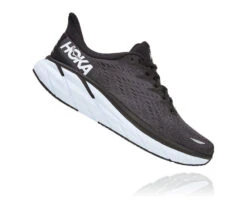 'HOKA' Men's Clifton 8 - Black / White (Wide) 5 'HOKA' Men's Clifton 8 - Black / White (Wide) -The Outdoor Clothing Shop 1119393 BWHT 2 b536bae1 712a 4ad1 baf3 f3ae34b5074a 1024x1024@2x