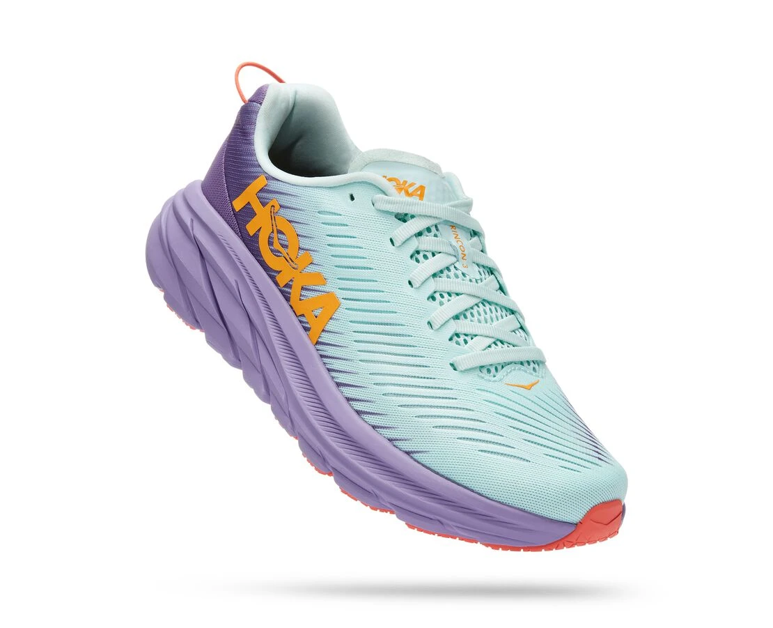 'HOKA' Women's Rincon 3 - Blue Glass / Chalk Violet 'HOKA' Women's Rincon 3 - Blue Glass / Chalk Violet -The Outdoor Clothing Shop 1119396