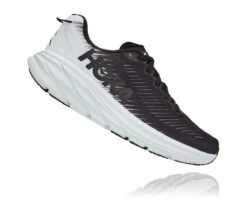 'HOKA' Women's Rincon 3 - Black / White -The Outdoor Clothing Shop 1119396 BWHT 2 1024x1024@2x
