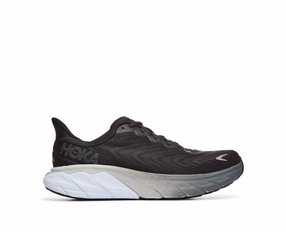'HOKA' Men's Arahi 6 - Black / White (Wide) 'HOKA' Men's Arahi 6 - Black / White (Wide) -The Outdoor Clothing Shop 1123194 BWHT 7 a57f0d5f 57e4 4714 bc71