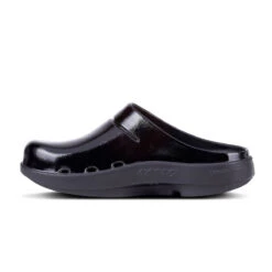 'OOFOS' Women's OOcloog Luxe Clog - Black -The Outdoor Clothing Shop 1201BLK 3 1024x1024@2x