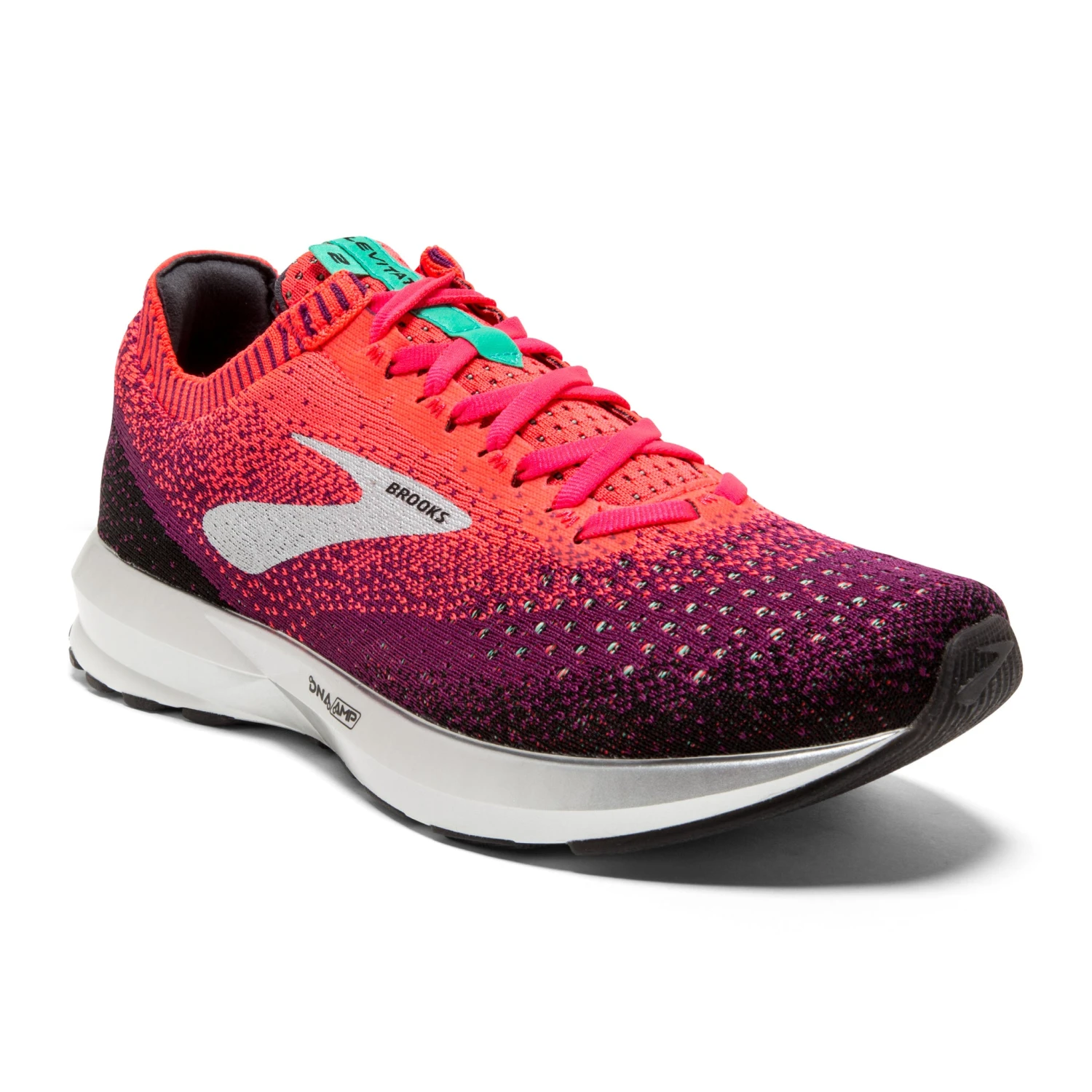 'Brooks' Women's Levitate 2 - Orange / Magenta / Black 'Brooks' Women's Levitate 2 - Orange / Magenta / Black -The Outdoor Clothing Shop