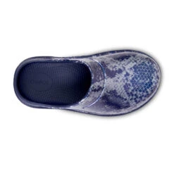 'OOFOS' Women's OOcloog Clog Limited Edition - Navy / Silver Snake 3 'OOFOS' Women's OOcloog Clog Limited Edition - Navy / Silver Snake -The Outdoor Clothing Shop 1203NVYSILSNK shot6 1024x1024@2x