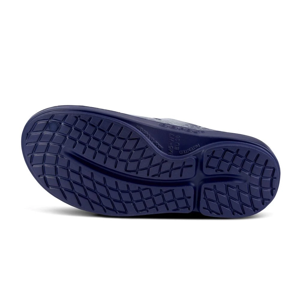 'OOFOS' Women's OOcloog Clog Limited Edition - Navy / Silver Snake 'OOFOS' Women's OOcloog Clog Limited Edition - Navy / Silver Snake -The Outdoor Clothing Shop