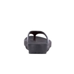 'OOFOS' Women's OOlala Thong - Black Patent -The Outdoor Clothing Shop 1400BLK 5 1024x1024@2x