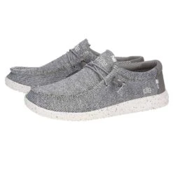 'Hey Dude' Men's Wally Free - Light Grey