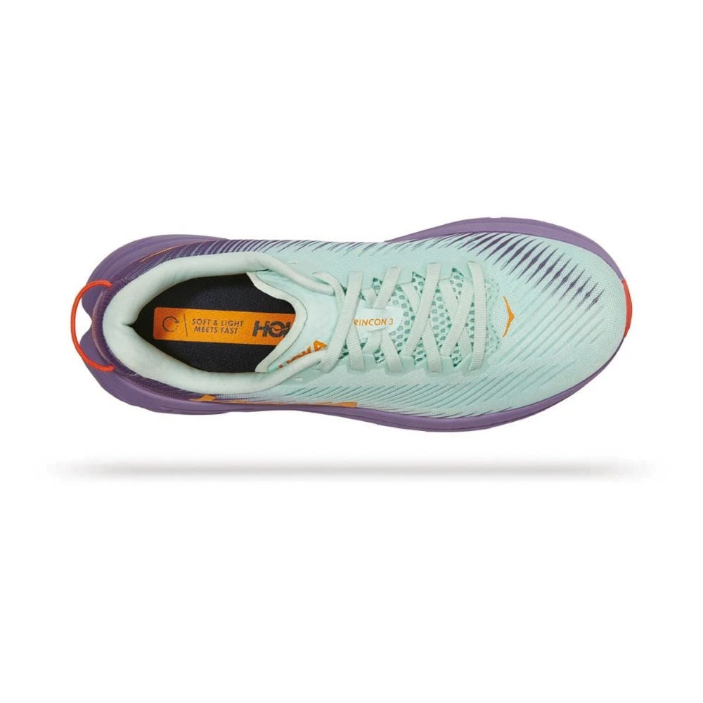 'HOKA' Women's Rincon 3 - Blue Glass / Chalk Violet 'HOKA' Women's Rincon 3 - Blue Glass / Chalk Violet -The Outdoor Clothing Shop