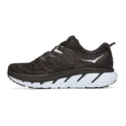 'HOKA' Women's Gaviota 4 - Black / White (Wide) -The Outdoor Clothing Shop 19571921687 1 db6c8ade 06cd 4704 929e d3a8c2342490 1024x1024@2x