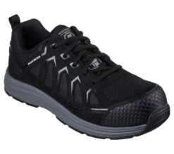 'Skechers' Men's Malad II EH Comp Toe - Black -The Outdoor Clothing Shop 200127 BLK 1024x1024@2x