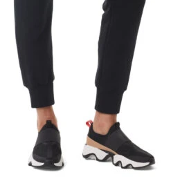 'Sorel' Women's Kinetic™ Impact II Lace Sneaker - Black / Sea Salt -The Outdoor Clothing Shop 2039951 010 a9 presetHigh Res JPEG 300DPI 1024x1024@2x