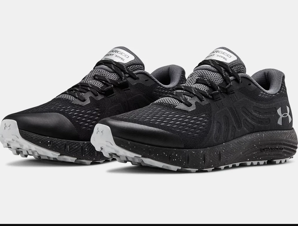 'Under Armour' Men's Charged Bandit Trail - Black / Grey 'Under Armour' Men's Charged Bandit Trail - Black / Grey -The Outdoor Clothing Shop