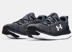 'Under Armour' Women's Charged Impulse - Black / White -The Outdoor Clothing Shop 3023566002 1024x1024@2x