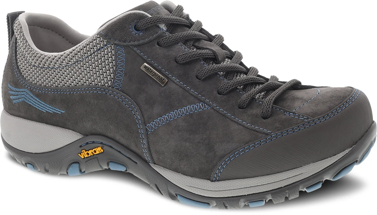 'Dansko' Women's WP Paisley - Grey / Blue Suede 'Dansko' Women's WP Paisley - Grey / Blue Suede -The Outdoor Clothing Shop