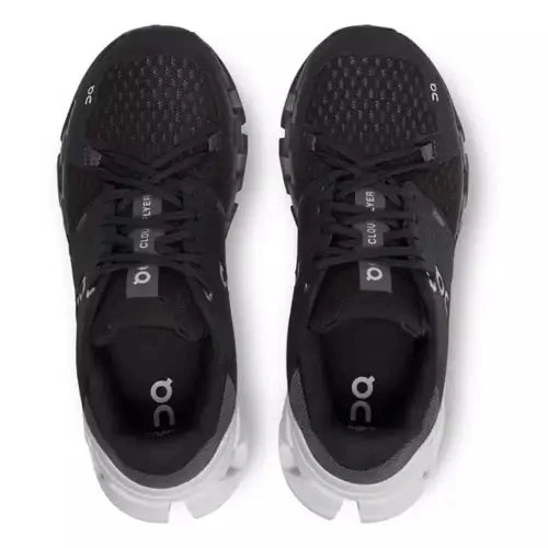 'On Running' Women's Cloudflyer 4 - Black / White (Wide) 'On Running' Women's Cloudflyer 4 - Black / White (Wide) -The Outdoor Clothing Shop 44200047761 1 d1828f5b d9f4 4692 821d
