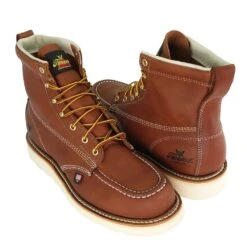 'Thorogood' Men's 6" American Heritage MAXWear Wedge™ Soft Toe - Tobacco -The Outdoor Clothing Shop 814 4200 5 1024x1024@2x