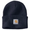 'Carhartt' Acrylic Watch Knit Hat - Navy -The Outdoor Clothing Shop A18 NVY S19 1024x1024@2x