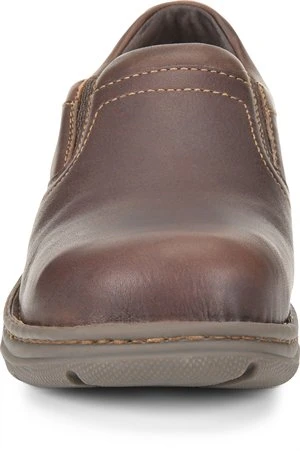 'Carolina' Men's BLVD 2.0 Aluminum Toe ESD Slip On - Brown 'Carolina' Men's BLVD 2.0 Aluminum Toe ESD Slip On - Brown -The Outdoor Clothing Shop