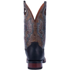 'Dan Post' Men's 11" Deuce Western Wide Square Toe - Black / Brown 7 'Dan Post' Men's 11" Deuce Western Wide Square Toe - Black / Brown -The Outdoor Clothing Shop DP4558 4 1024x1024@2x