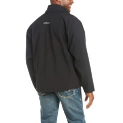 'Ariat' Men's Vernon 2.0 Softshell Jacket - Black -The Outdoor Clothing Shop F18 MNS WEST 10023329 back 1024x1024@2x