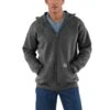 'Carhartt' Men's Loose Fit Midweight Full Zip Sweatshirt - Carbon Heather -The Outdoor Clothing Shop K122026 MF18 1 1024x1024@2x