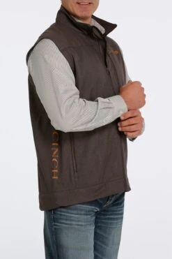 'Cinch' Men's Bonded Vest - Brown -The Outdoor Clothing Shop MWV1515013 3 1024x1024@2x