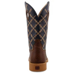 'Twisted X' Men's 12" Tech X Western Square Toe - Rustic Brown/ Navy -The Outdoor Clothing Shop MXTR004.04 4800x4800 R 1024x1024@2x