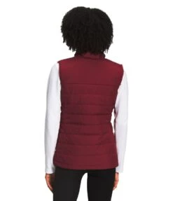 'The North Face' Women’s Mossbud Insulated Reversible Vest - Cordovan -The Outdoor Clothing Shop NF0A4R3G 6R3 back 1024x1024@2x