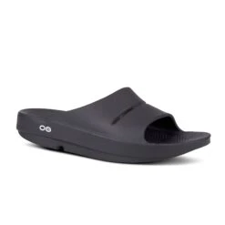 'OOFOS' Unisex OOahh Slide Sandal - Black 3 'OOFOS' Unisex OOahh Slide Sandal - Black -The Outdoor Clothing Shop Product Images1100BLK 1 1024x1024@2x