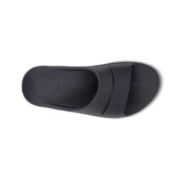 'OOFOS' Unisex OOahh Slide Sandal - Black 7 'OOFOS' Unisex OOahh Slide Sandal - Black -The Outdoor Clothing Shop Product Images1100BLK 6 1024x1024@2x