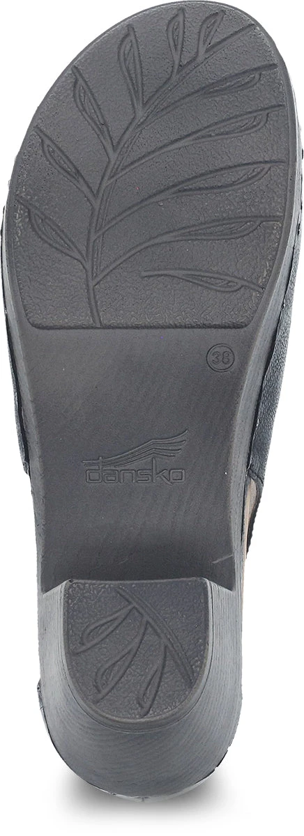 'Dansko' Women's Sassy - Black Milled Burnished Nubuck 'Dansko' Women's Sassy - Black Milled Burnished Nubuck -The Outdoor Clothing Shop