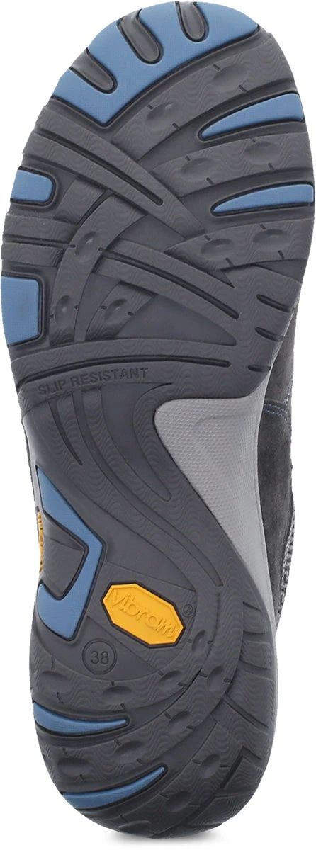 'Dansko' Women's WP Paisley - Grey / Blue Suede 'Dansko' Women's WP Paisley - Grey / Blue Suede -The Outdoor Clothing Shop