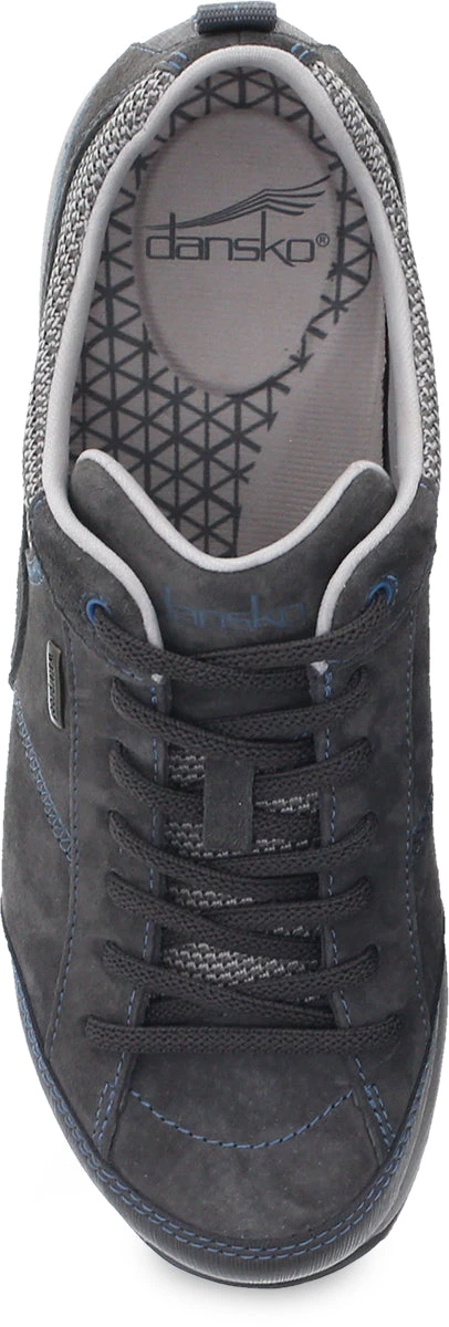 'Dansko' Women's WP Paisley - Grey / Blue Suede 'Dansko' Women's WP Paisley - Grey / Blue Suede -The Outdoor Clothing Shop